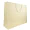JAM Paper Jumbo Ivory Matte Horizontal Gift Bags, 24ct.